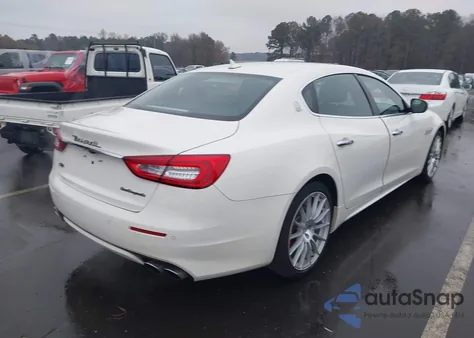 2017 Maserati Quattroporte S Q4 Granlusso из США, поврежденный, VIN ZAM56RRL4H1230275